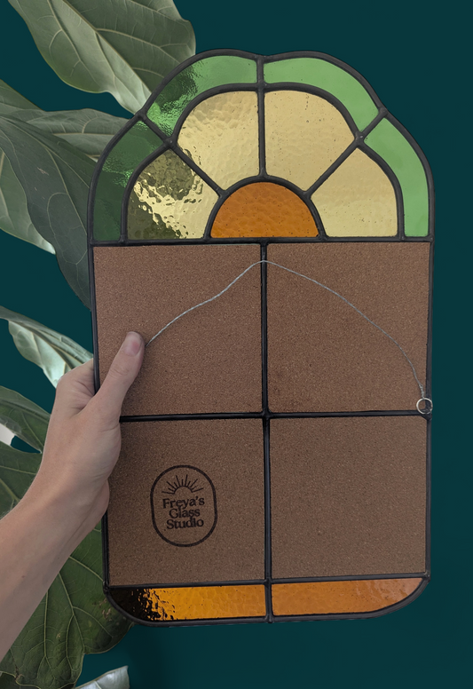 Vintage Fan Mirror (Retro)