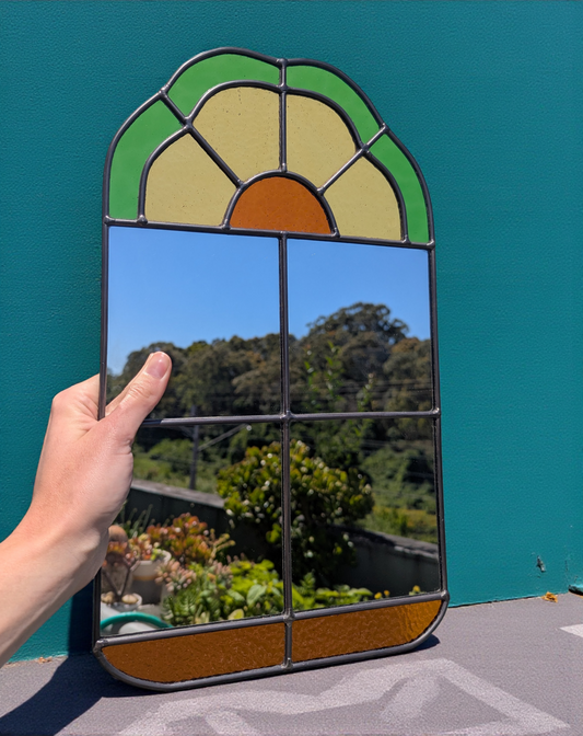 Vintage Fan Mirror (Retro)